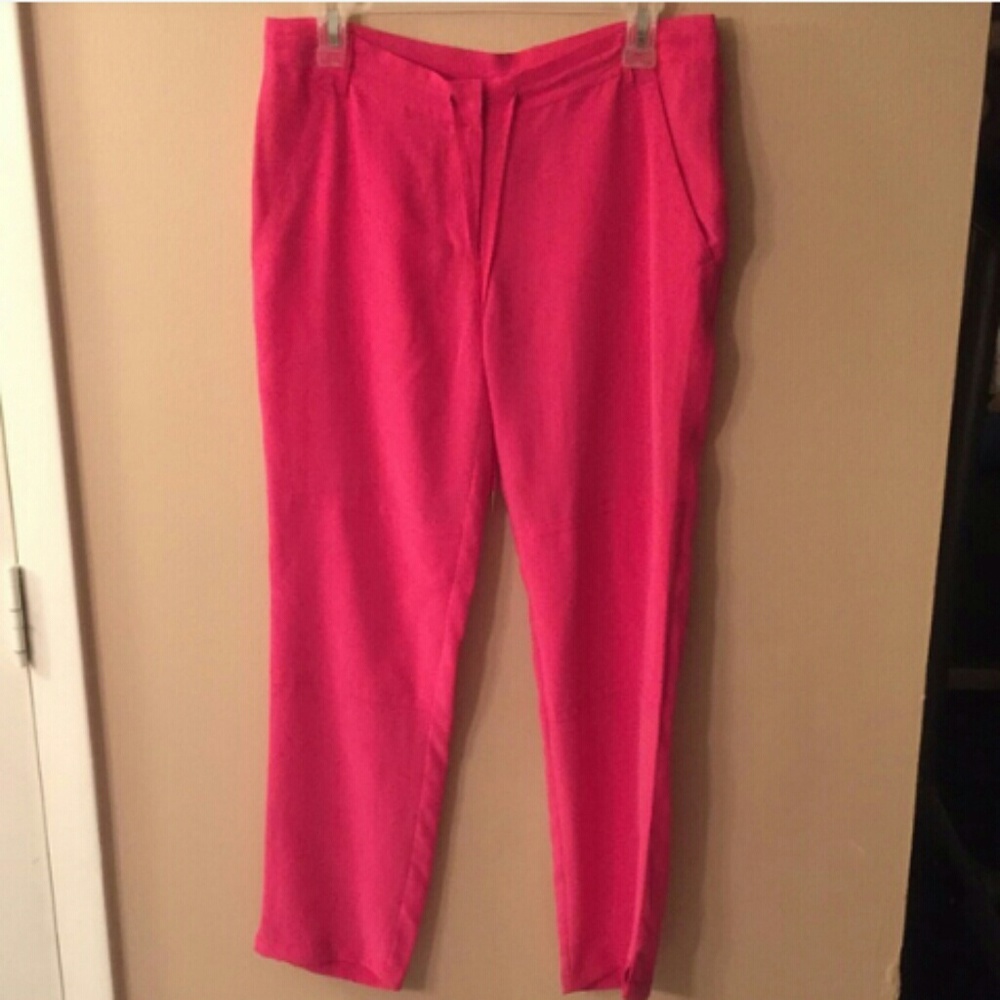 JUICY COUTURE  silk track pants